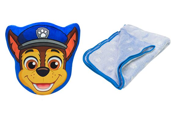 М'яка подушка з пледом KH70/001L Paw Patrol  р. 38x41x7см плед, р.118x80см Kids Hits | Зображення 2