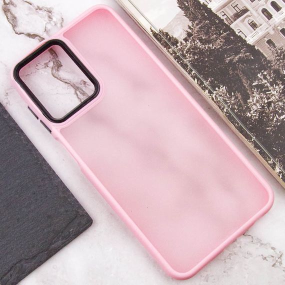 Чехол TPU+PC Lyon Frosted для Motorola Moto G14 Pink | Зображення 3