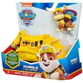 Щенячий патруль Спасательный бульдозер и фигурка Крепыш Paw Patrol Rubble’s Bulldozer