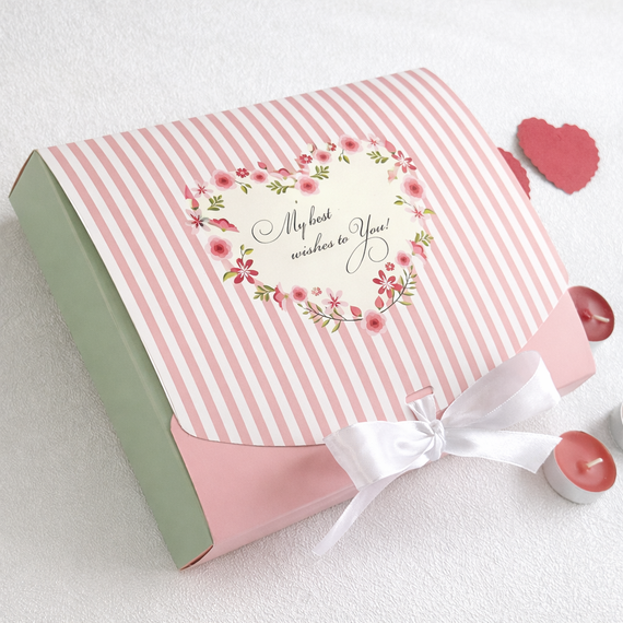 Подарочный набор пастилы «Нежный комплимент» ( три вида пастилы), 800 г | Зображення 1