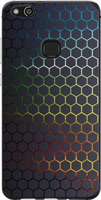 Чехол на Huawei P10 Lite Переливающиеся соты "498u-896-17620"