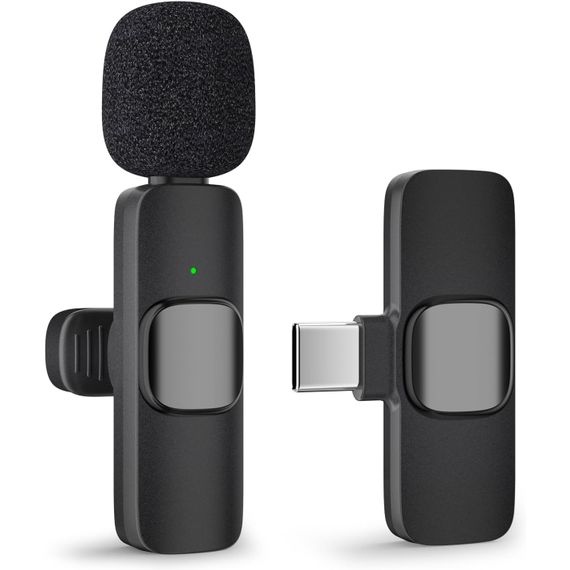 Беспроводной петличный Type-C микрофон Savetek P27 для смартфона, ноутбука, планшета, 2.4 ГГц | Зображення 3