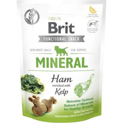 Лакомство для собак Brit Care Functional Mineral 150 г - ветчина (8595602539994)