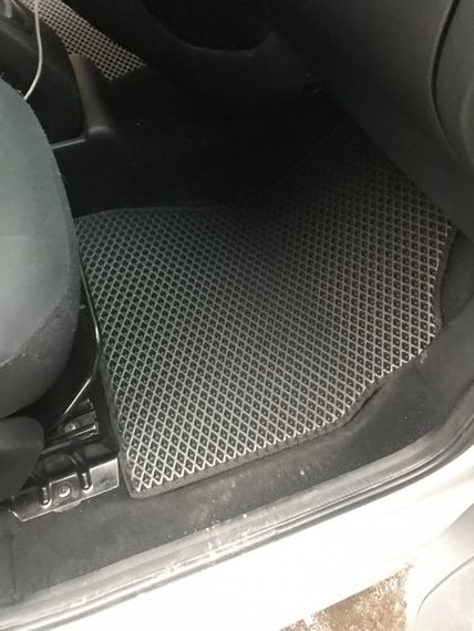 Коврики EVA (черные) Передние (2 шт) для Citroen Berlingo 2008-2018 гг | Зображення 3