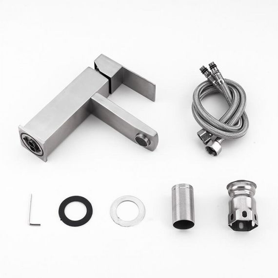 Змішувач для умивальника Frap F10802 | Зображення 2