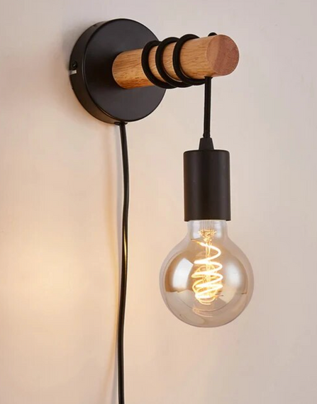 Светильник Интерьерный,  современный, ​​черный | Зображення 1