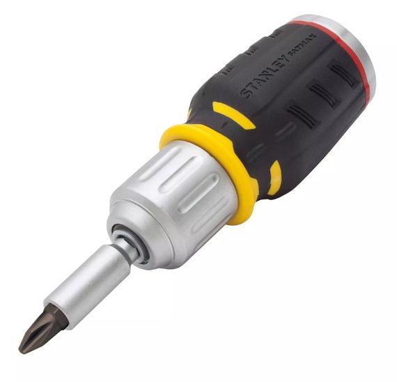 Викрутка Stanley + 6 біт Fatmax Stubby реверсивна (FMHT0-62688)