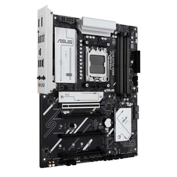 Материнcкая плата ASUS PRIME B850-PLUS WIFI sAM5 B850 4xDDR5 M.2 HDMI DP WiFi BT ATX 90MB1L80-M0EAY0 | Зображення 1