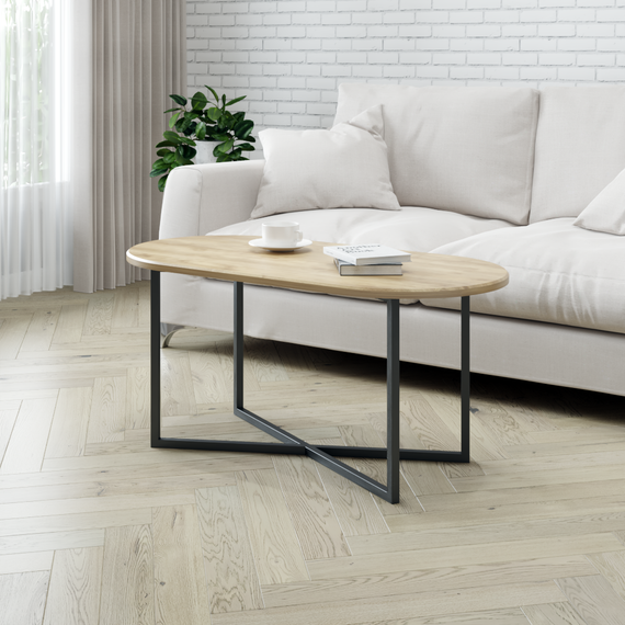 Каркас для журнального столу з металу 700×350mm, H=450mm | Зображення 6