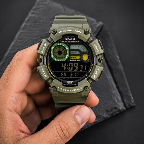 Чоловічий годинник Casio WS-1500H-3B | Зображення 8