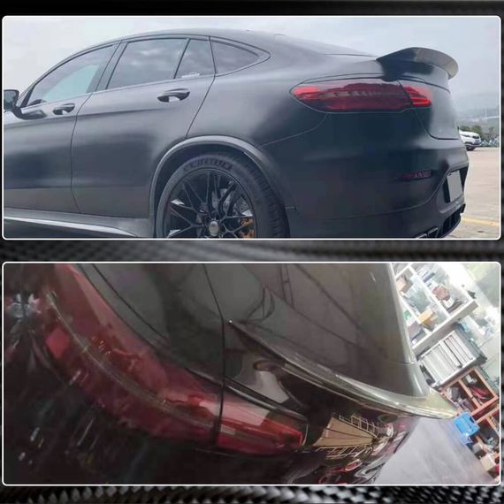 Спойлер V2 (Карбон) для Mercedes GLC coupe C253 2016-2023 гг | Зображення 4