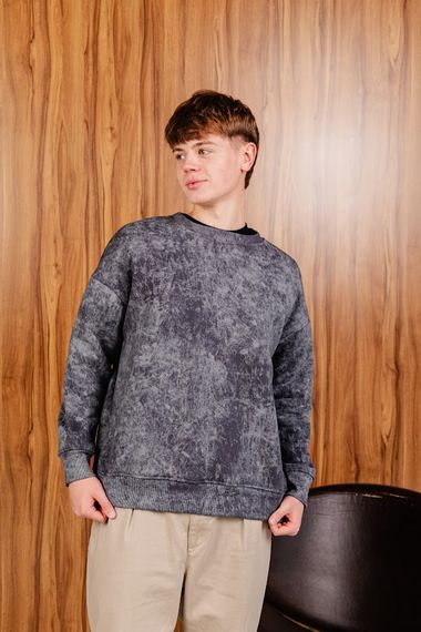Джемпер жіночий (оверсайз) Носи своє 54 Сірий (p-15446-176727) | Зображення 4