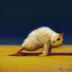 Йога курочка планка в верх ©Lucia Heffernan