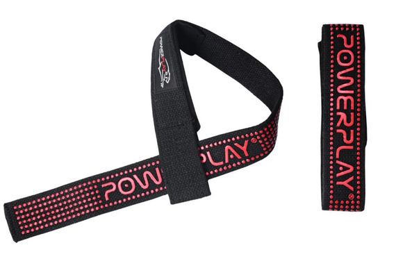 Лямки для тяги PowerPlay 7064 Чорно-Червоні (PP_7064_Black/Red) | Зображення 2