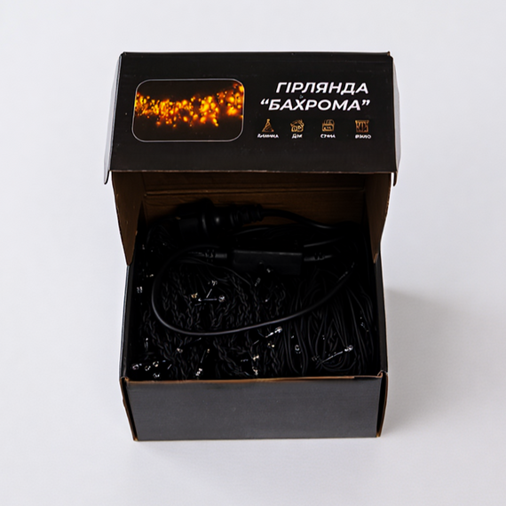 Вулична гірлянда Бахрома 25 м 405 LED чорний провід Жовтий 25MBY | Зображення 4