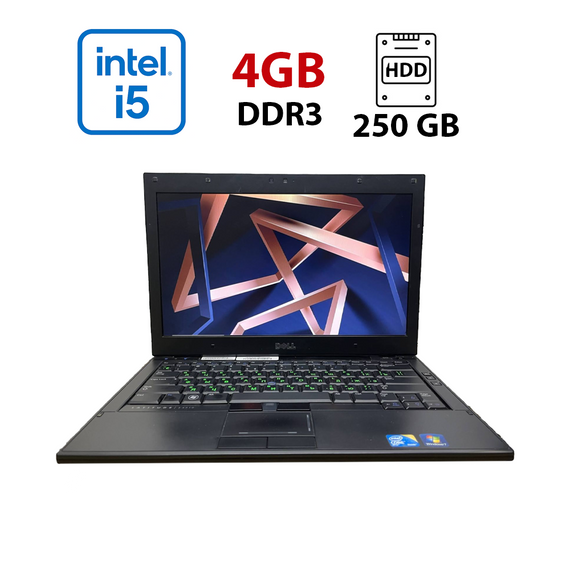 Ноутбук Б-класс Dell Latitude E4310 / 13.3" (1366x768) TN / Intel Core i5-520M (2 (4) ядра по 2.4 - 2.93 GHz) / 4 GB DDR3 / 250 GB HDD / Intel HD Graphics / WebCam б/у