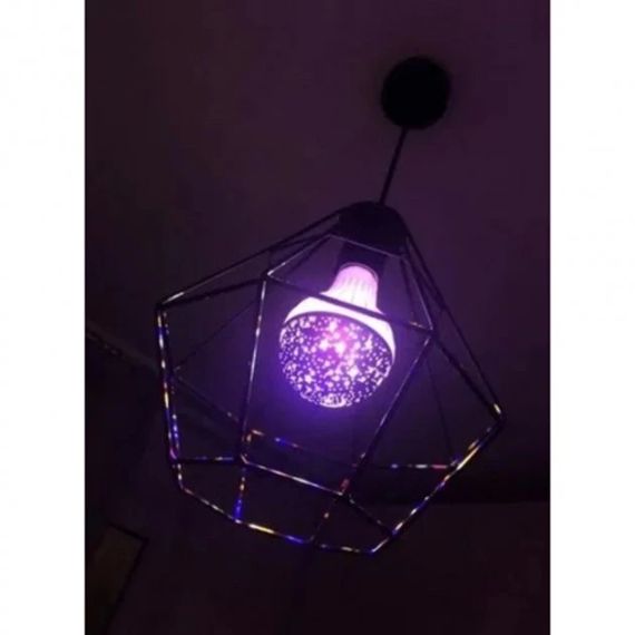 Лампа проєктор зоряного неба на патрон Master Bulb601-HX 6Вт, нічник, 3 кольори світіння, 220 В | Зображення 7