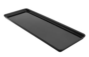Піднос з меламіну 50×18×1,7 см чорний