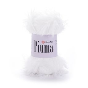 Пряжа для вязания Piuma № 4401 YarnArt нити для вязания спицами и крючком