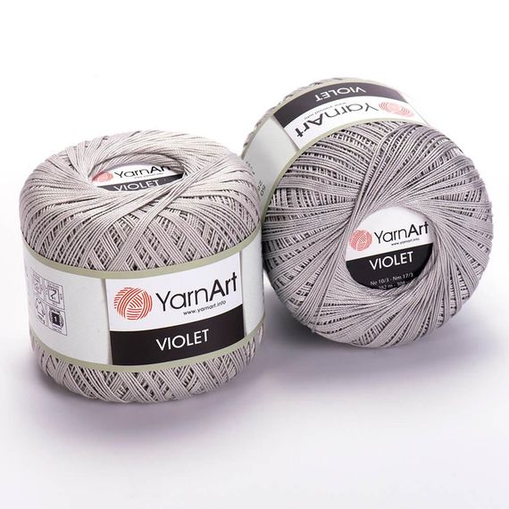 Пряжа YarnArt Violet номер кольору 4920 бавовна пряжа ярнарт віолет