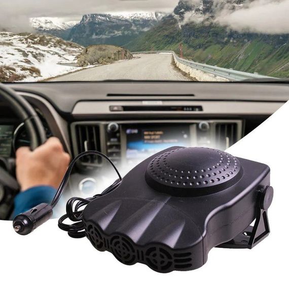 Автопечки от прикуривателя Car, Автомобильный обогреватель auto heater fan 200w, Авто обогреватель CE-73 | Зображення 3