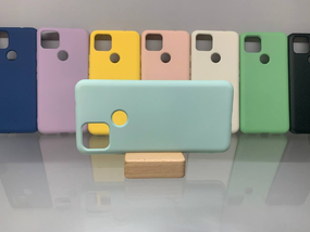 Google Pixel 5A Протиударный чохол Софт Тач чохол голубий