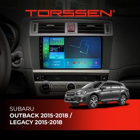 Штатна магнітола Torssen Subaru Outback 15-18 / Legacy 15-18 F9464 4G Carplay DSP