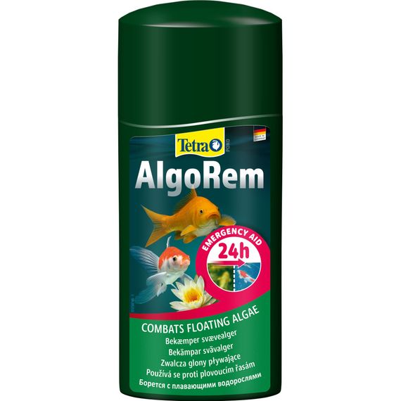 Засіб Tetra Pond AlgoRem для ставка для боротьби з каламутною зеленою водою 500 мл на 10000 л | Зображення 1