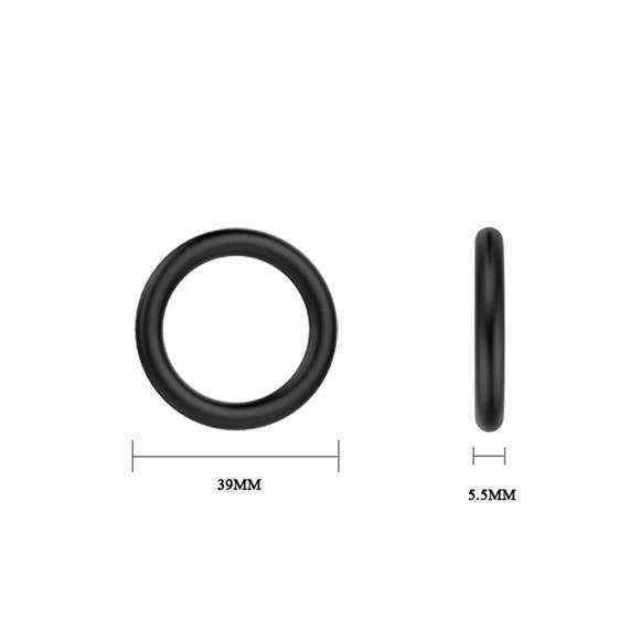 Набір ерекційних кілець - Cock & Ball Rings Rubber Set | Зображення 4