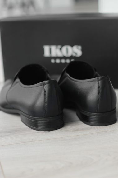 Шкіряні чоловічі туфлі - мінімалізм, який підкреслює статус 39 розмір | Зображення 2