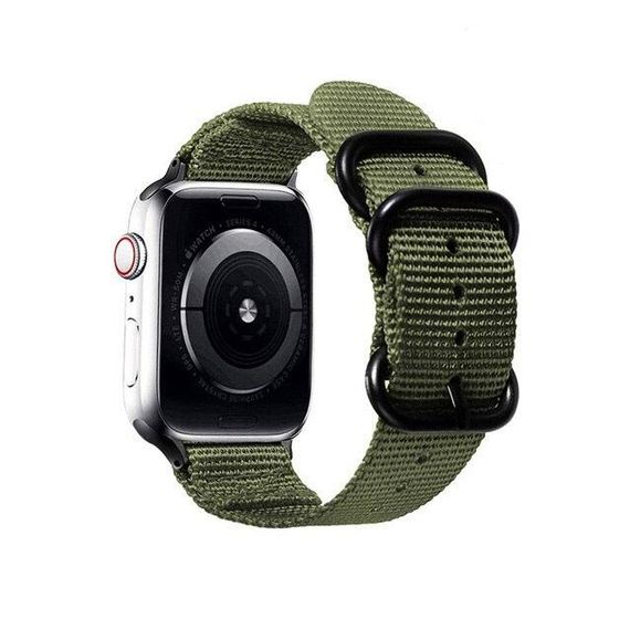 Нейлоновый ремешок Primolux Traveller для часов Apple Watch 38mm / 40mm / 41mm - Army Green | Зображення 1