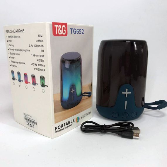 Музыкальные колонки для улицы TG652 / Громкая блютуз колонка / CW-177 Беспроводная колонка | Зображення 7