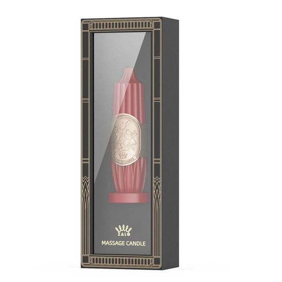 Розкішна масажна свічка Zalo Massage Candle Red | Зображення 1