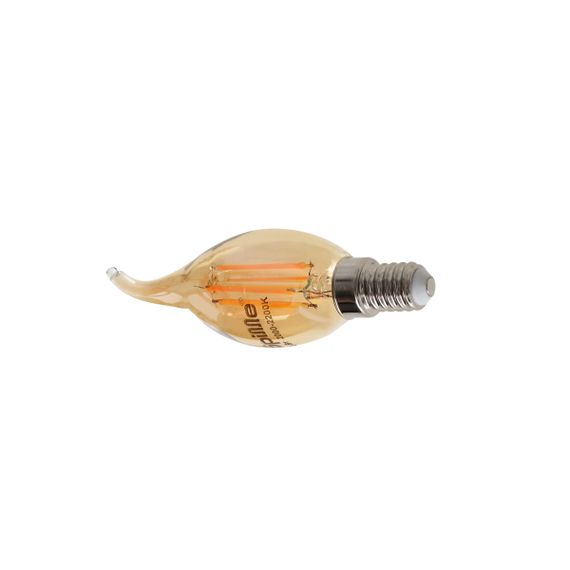 Лампа светодиодная LED 6W E14 COG WW C35-T Amber 230V | Зображення 2