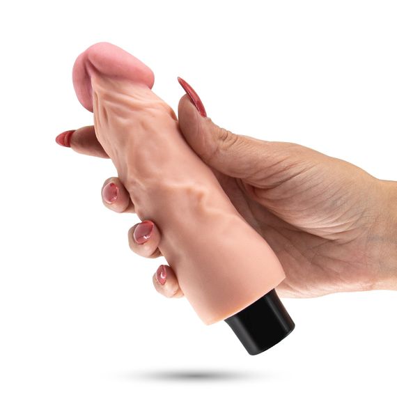 Вибратор реалистичный CRUSHIOUS Mr. Skin, 10 режимов, бежевый, 17,5 х 4 см Sex Aura | Зображення 6