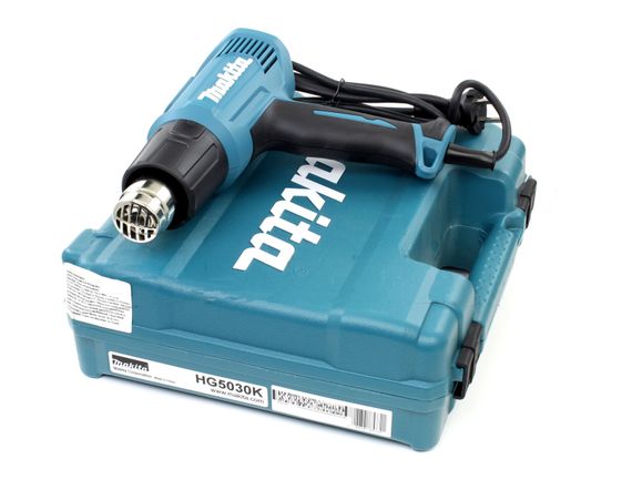 Фен технічний Makita HG5030K (1600 Вт, 350/500 ºC, 300/500 л/хв) | Зображення 2