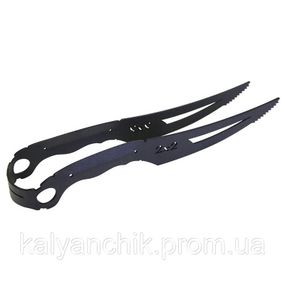 >Щипцы для угля кальяна 2х2 Hookah Вlack Knife