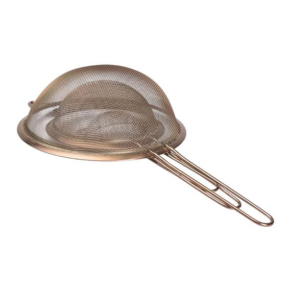 Набір ситечок 3 штуки для борошна і круп з нержавіючої сталі Мідний HP-19-22 | Зображення 3