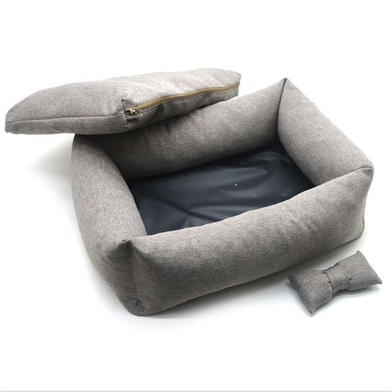 Лежак для собак и кошек Zoo-hunt Патрик прямоугольный бежевый №1 40x55х19 см | Зображення 3
