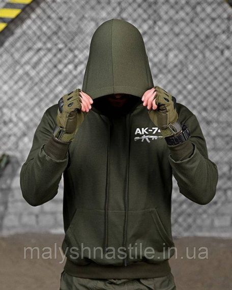Тактическая худи MAKLIN   АК-74 олива ДЛ7064 | Зображення 3