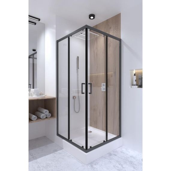 Душова кабіна Qtap Taurus BLA1099SC6 90х90 см, скло Clear 6 мм покриття CalcLess, без піддона | Зображення 7