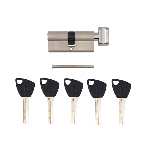 Циліндр (серцевина замка) BRASS М80 ZCN (45Т*35) KEDR | Зображення 3