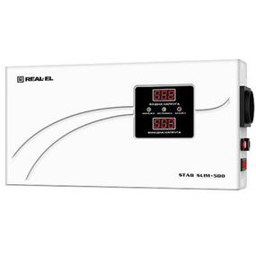 Стабілізатор REAL-EL STAB SLIM-500, white (EL122400006) (EL122400006)