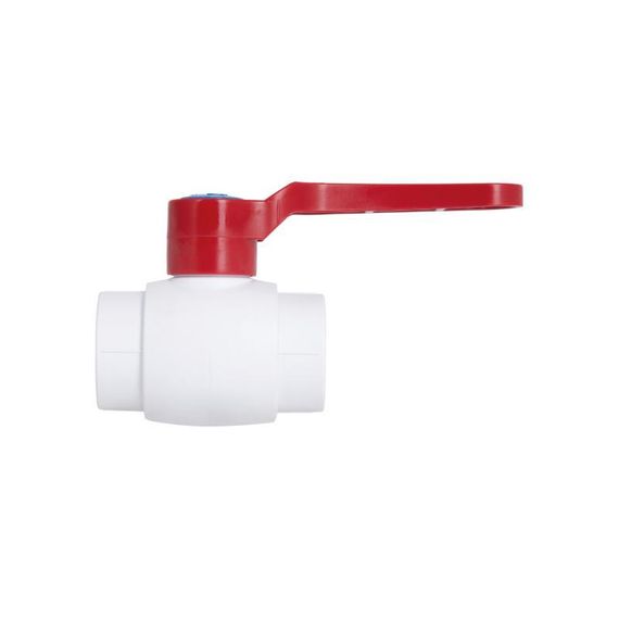 Кран шаровой Blue Ocean "Белый" 32 | Зображення 3