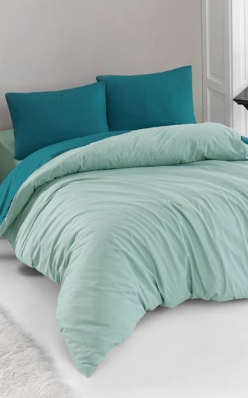 Постільна білизна Charlotte Colorpool Ranforse 200х220 см Yesil-Nefti | Зображення 1