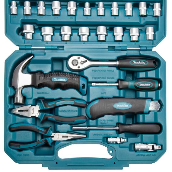 Набір інструментів (76 предметів) Makita E-10899 | Зображення 4