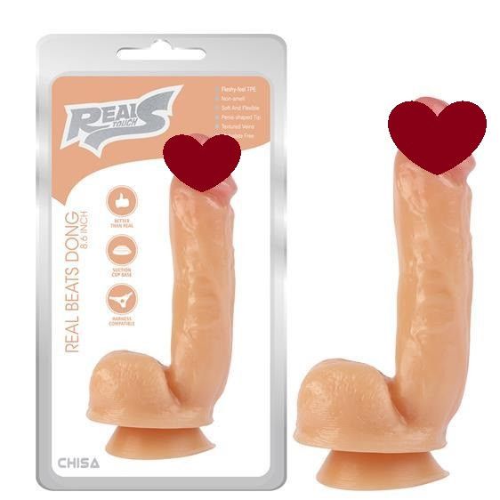 Фаллоимитатор - Real Touch S Real Beats Dong 8.6" sexstyle