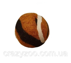 Іграшка для котів та собак Croci м'яч анімаль 4 см C6198525