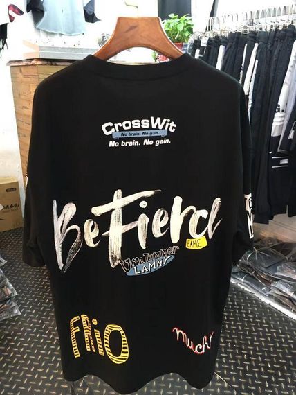 Футболка мужская с принтом повседневная S Черная