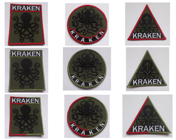 Шеврон КРАКЕН (9шт) | Зображення 1